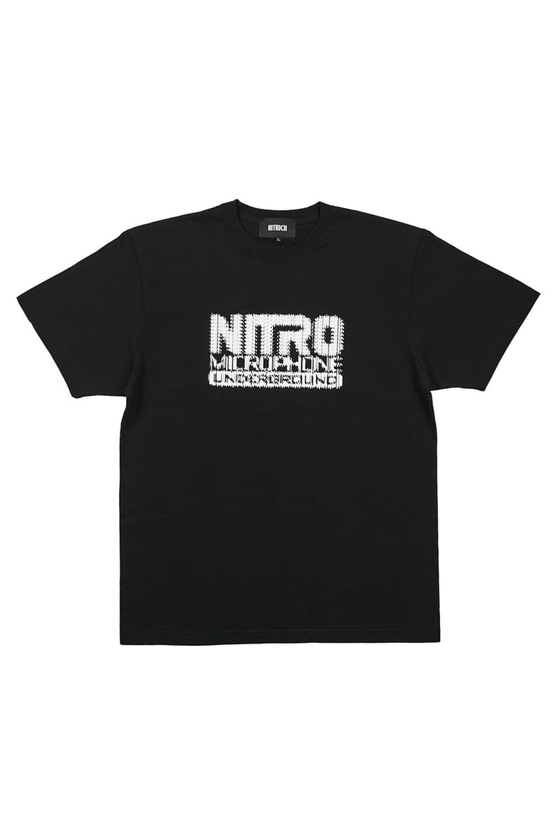 ニトロマイクロフォンアンダーグラウンドが河村康輔デザインによるCD付きTシャツを発売 nitro microphone underground cd and t shirts limited