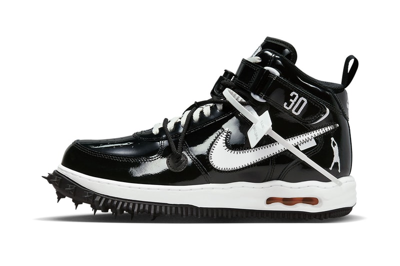 オフホワイト x ナイキエアフォース 1 ミッド “シード” の公式ビジュアルをチェック Off-White™ x Nike Air Force 1 Mid "Sheed" official image