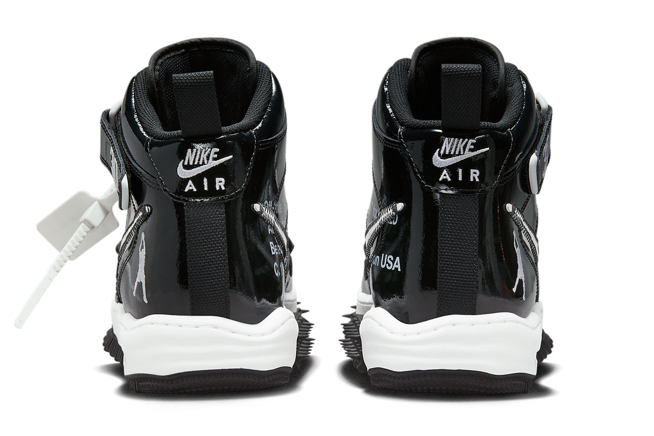 オフホワイト x ナイキエアフォース 1 ミッド “シード” の公式ビジュアルをチェック Off-White™ x Nike Air Force 1 Mid "Sheed" official image
