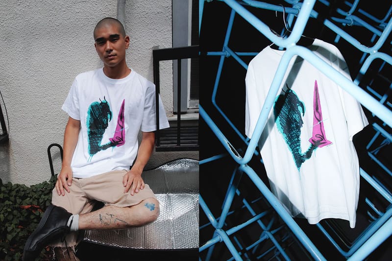 東京発のプリントスタジオ PAJA STUDIO が新鋭アーティスト iz とのコラボ T シャツをリリース