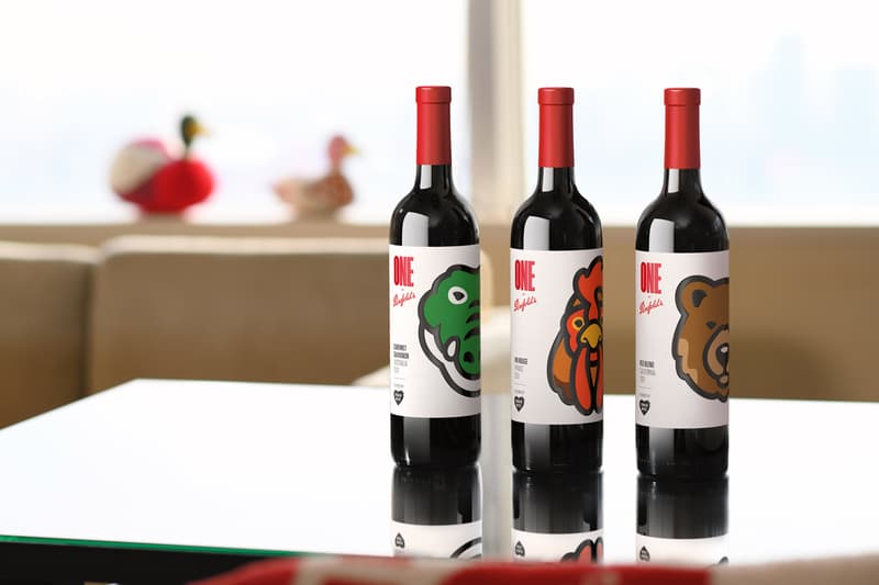 ヒューマン メイドからオーストラリアの老舗ワイナリー ペンフォールズとのコラボレーションワイン “One by Penfolds” が発売 penfolds wine one nigo creative partner australia france china america collection hbx motifs animals human made