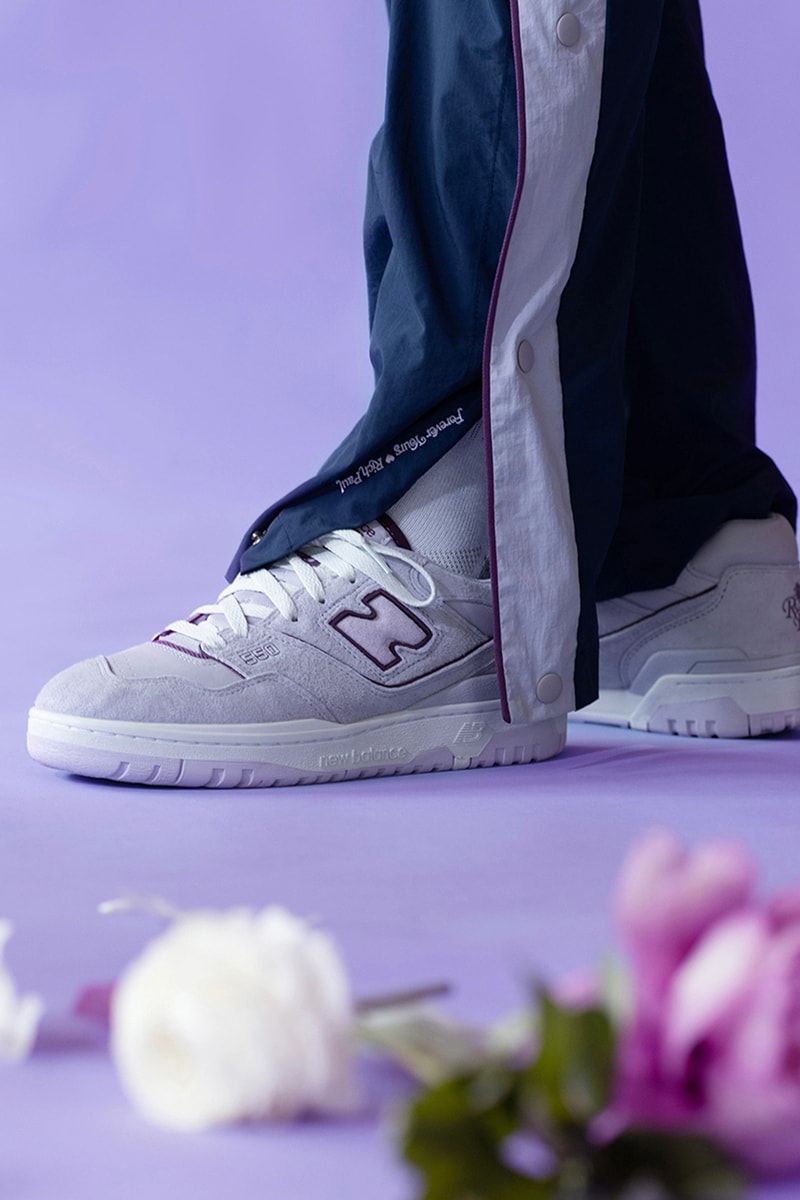 リッチ・ポール x ニューバランスによるコラボ550 & アパレルコレクションが発売 rich paul new balance 550 lavender release date info store list buying guide photos price forever yours lilac