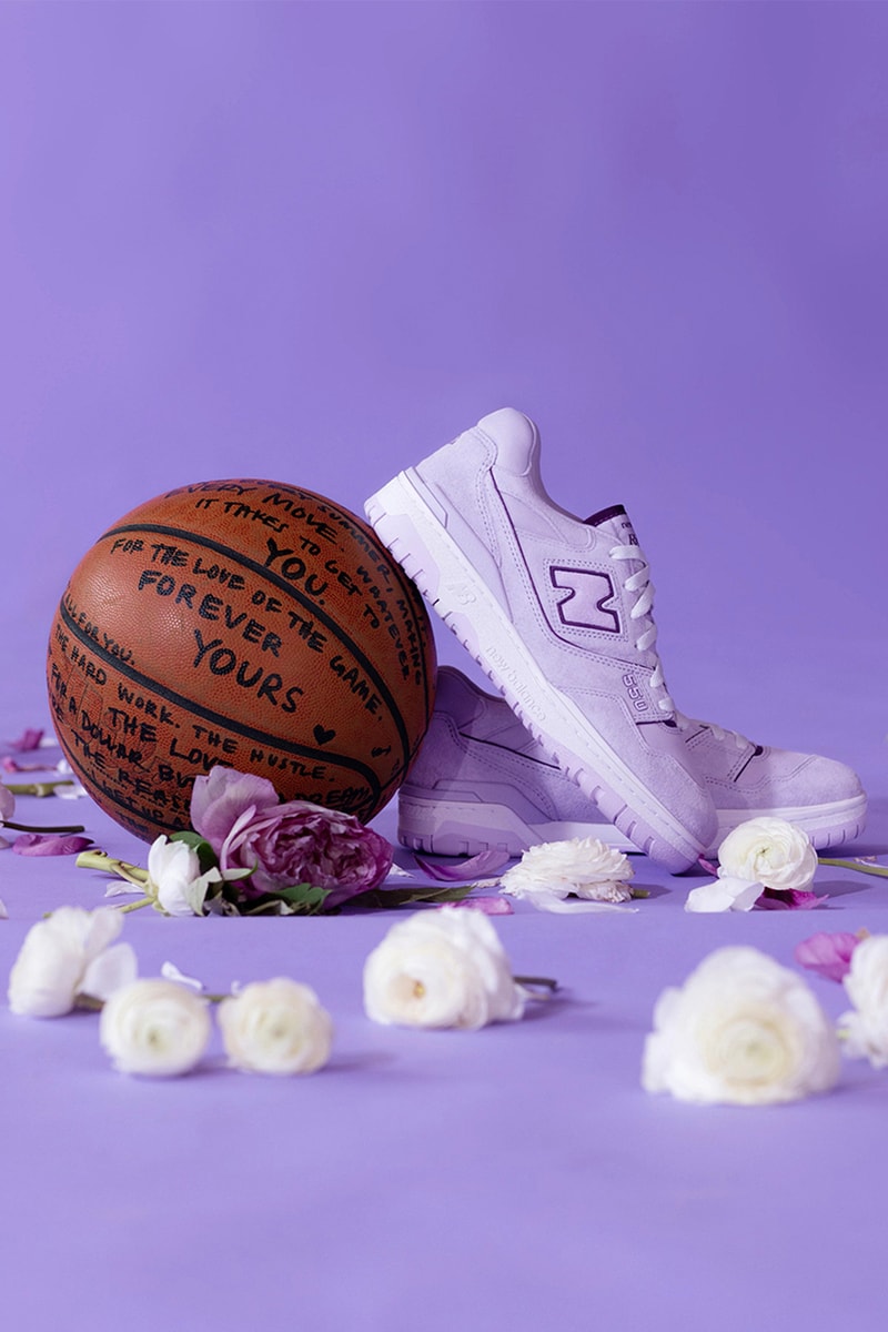 リッチ・ポール x ニューバランスによるコラボ550 & アパレルコレクションが発売 rich paul new balance 550 lavender release date info store list buying guide photos price forever yours lilac