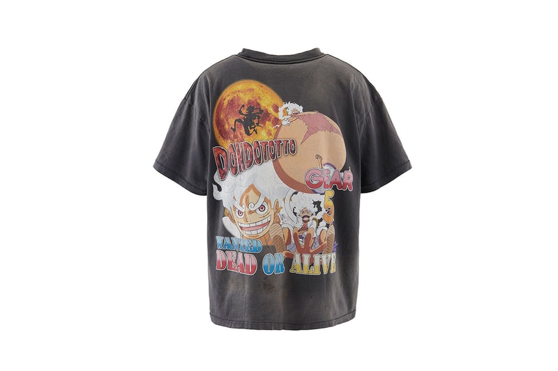 ©SAINT M×××××× が『ONE PIECE』とのコラボ T シャツを発売