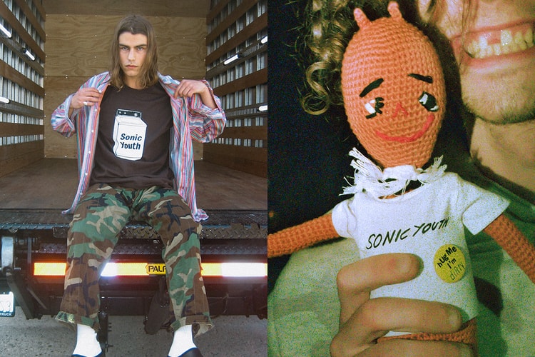 PLEASURES x ソニック・ユースによるコラボコレクションが HBX で販売中