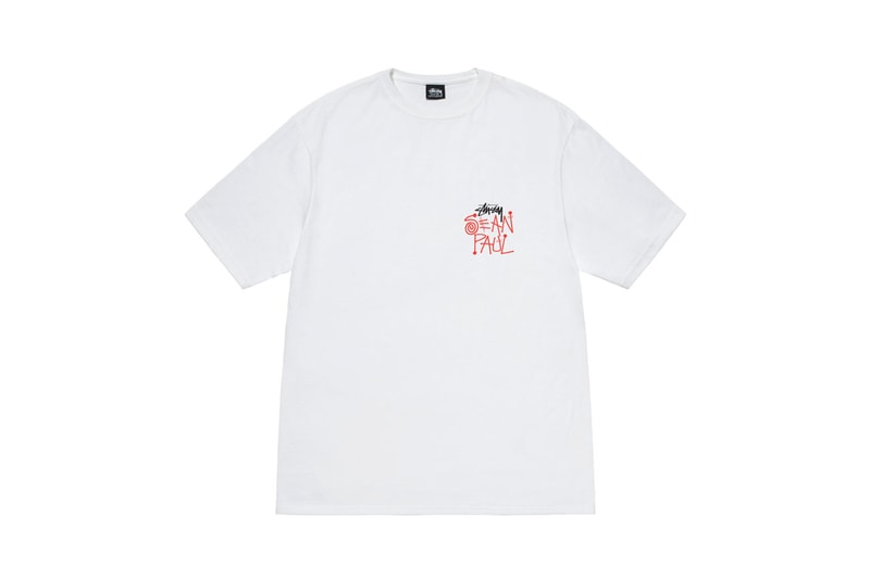 ステューシーがショーン・ポールとのコラボ Tシャツを発表 Stüssy Taps Sean Paul for Honorary T-Shirt Collaboration Release Info Product Images