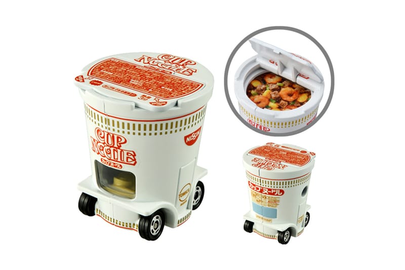 トミカ x カップヌードルによる異色のコラボレーションが再び実現