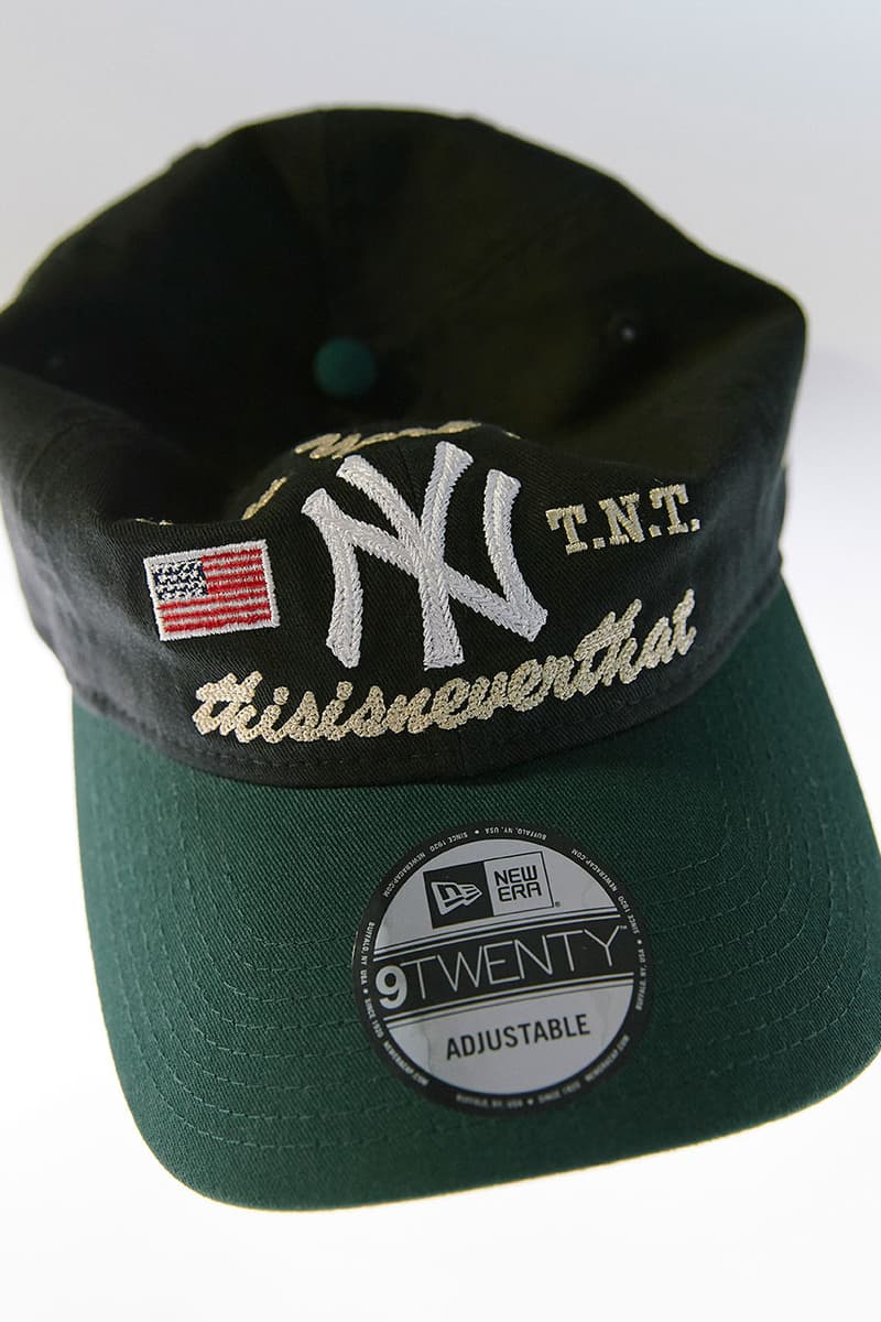 ディスイズネバーザットがニューエラ®とのコラボコレクションを発表 thisisneverthat new era collab collection release info