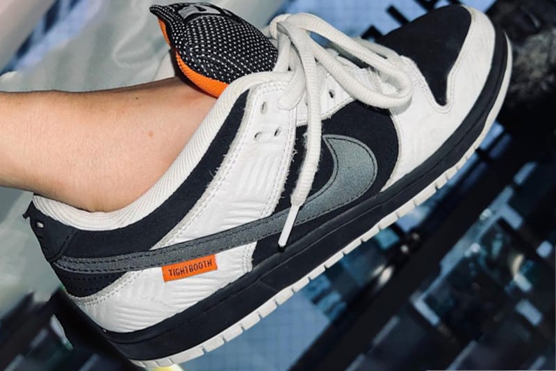 TIGHTBOOTH と Nike SB によるコラボ Dunk Low が登場か
