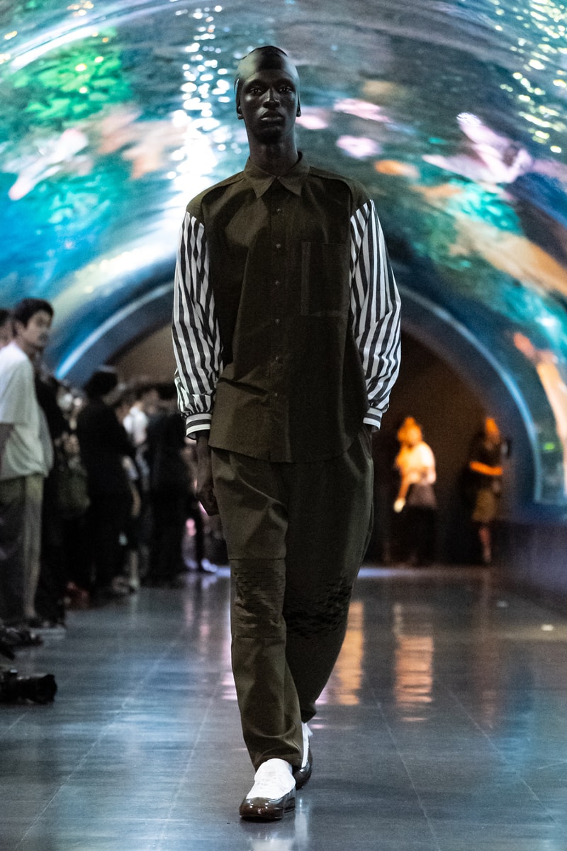 ヨシオクボ 2024年春夏コレクション yoshiokubo spring summer 2024 collection kondaku 