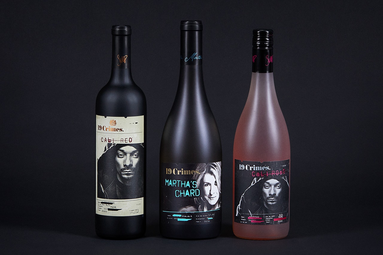 スヌープ・ドッグとのコラボで話題の豪州発ワインブランド 19 Crimes. が日本初上陸 19 Crimes. Snoop Dogg Martha's Chard wine release info