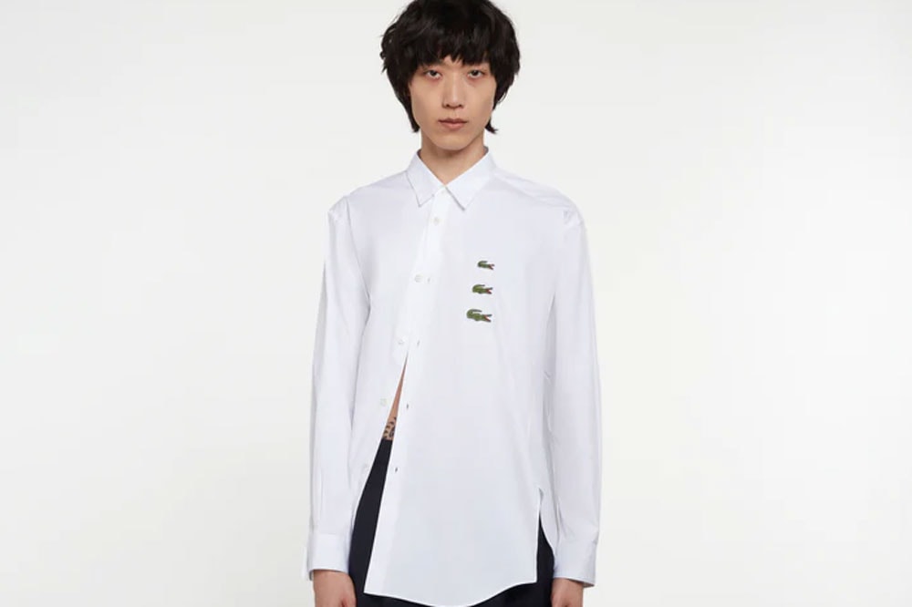 COMME des GARÇONS SHIRT x LACOSTE によるコラボコレクションが発売