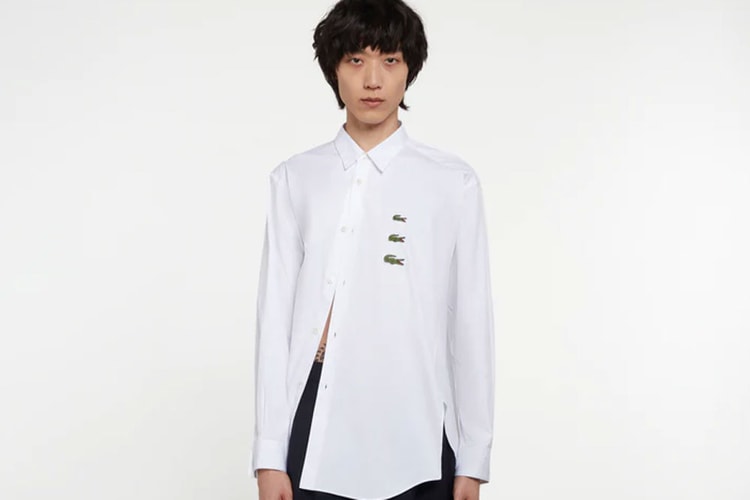 COMME des GARÇONS SHIRT x LACOSTE によるコラボコレクションが発売