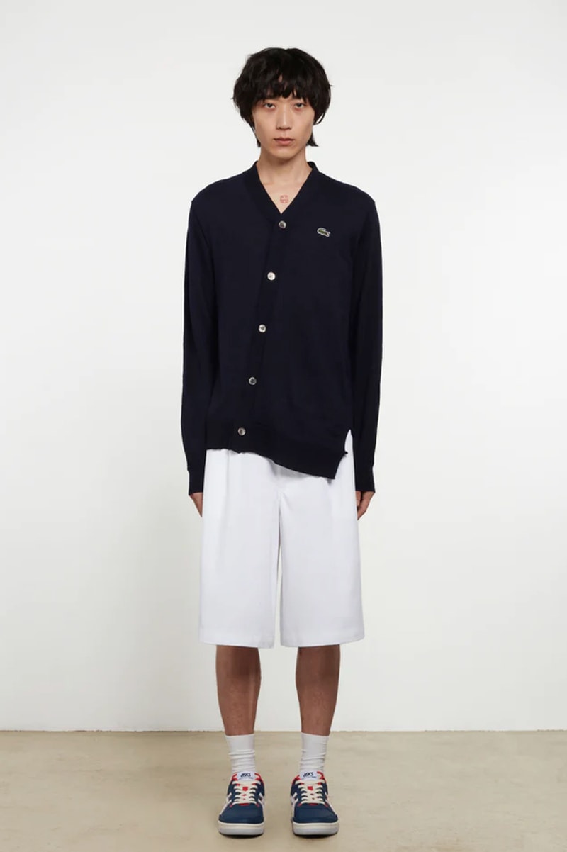 コムデギャルソンシャツxラコステによるコラボコレクションが発売 Lacoste and COMME des GARÇONS SHIRT Team Up for New Collection Fashion