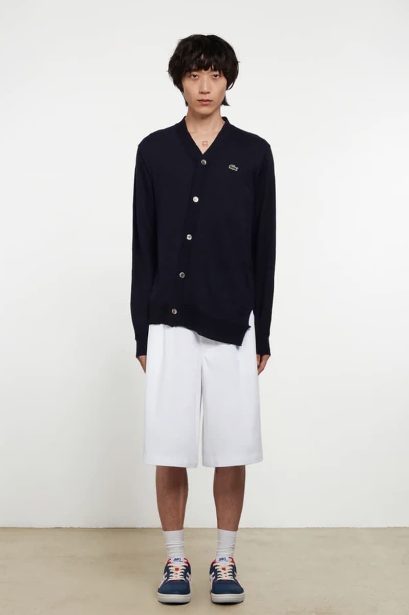 コムデギャルソンシャツxラコステによるコラボコレクションが発売 Lacoste and COMME des GARÇONS SHIRT Team Up for New Collection Fashion