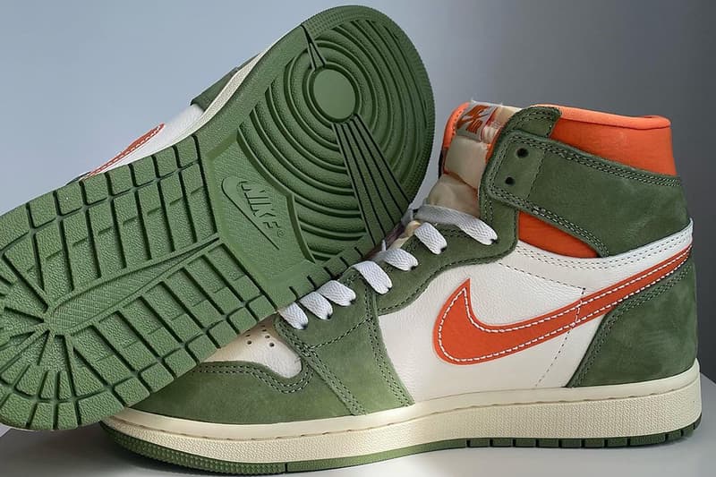 クラフト感溢れる新作エアジョーダン1ハイOG “セラドン”のリーク画像が浮上 Air Jordan 1 High OG Celadon FB9934-300 Release Date info store list buying guide photos price