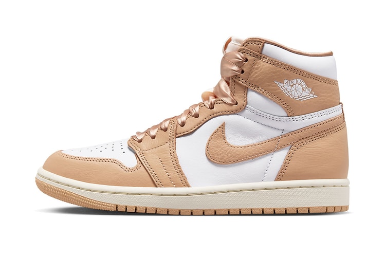 Air Jordan 1 から高級ハンドバッグに着想したラグジュアリーな新色 “Praline” が登場