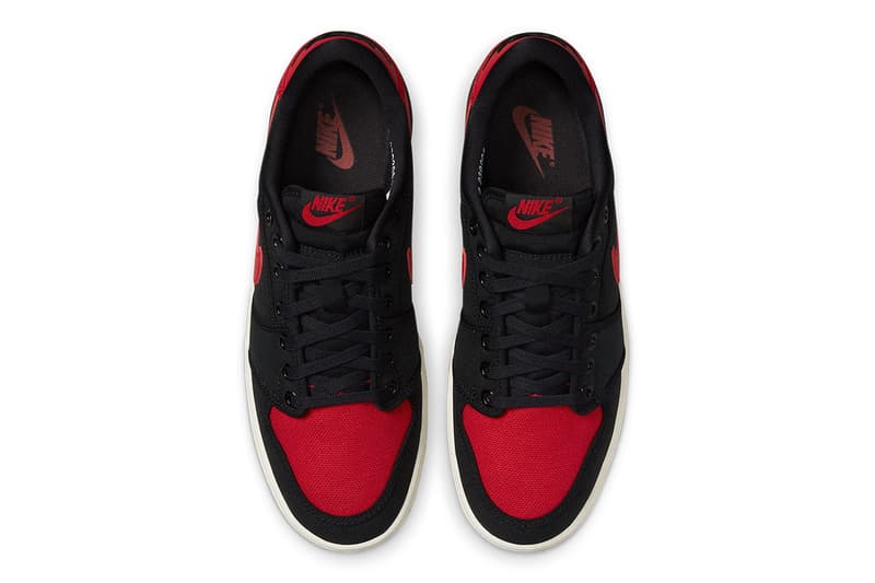 エアジョーダン1 KO “ブレッド”の最新ビジュアルが浮上 Air Jordan 1 KO Low Bred DX4981-006 Release Date info store list buying guide photos price