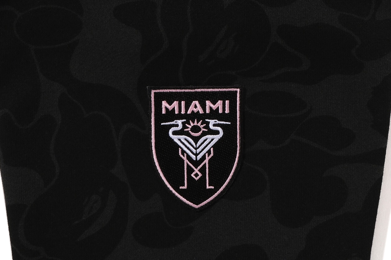 ベイプがインテル・マイアミ CF との初コラボコレクションを発表 BAPE®️ x Inter Miami CF collection release info