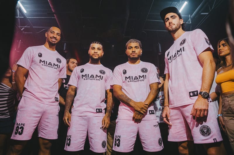 BAPE®️ がインテル・マイアミ CF との初コラボコレクションを発表