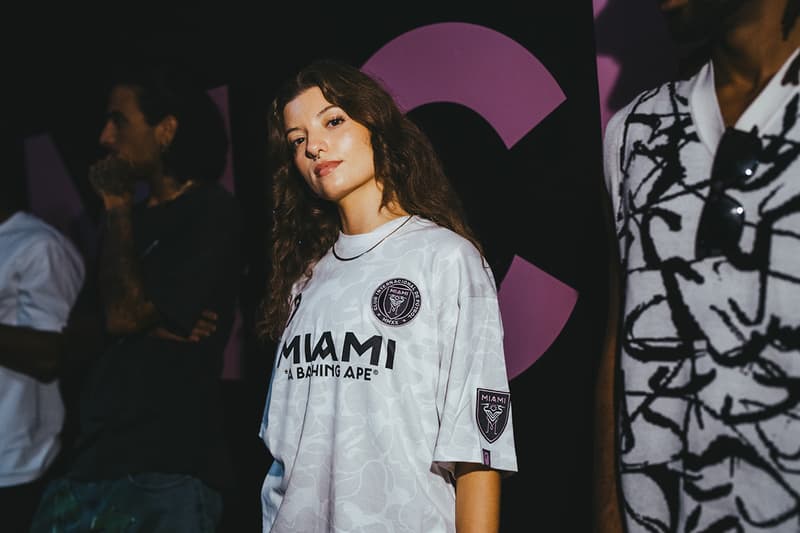 ベイプがインテル・マイアミ CF との初コラボコレクションを発表 BAPE®️ x Inter Miami CF collection release info