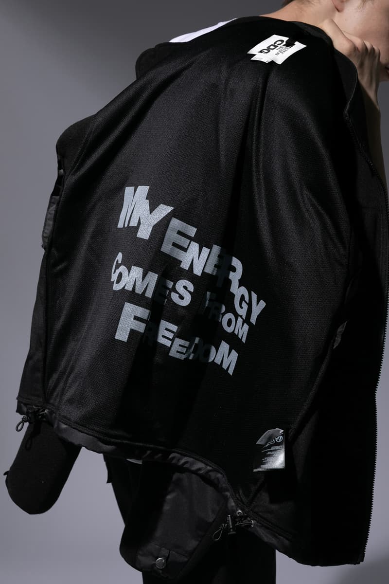 CDG x The North Face Deliver Functional and Freeing Outerwear Collab comme des garcons tnf hoodie jacket vest winter hat accessories play exploration great outdoors wear your freedom Nuptse Vest, Denali Fleece Jacket, and Hydrenaline Jacket and Pant