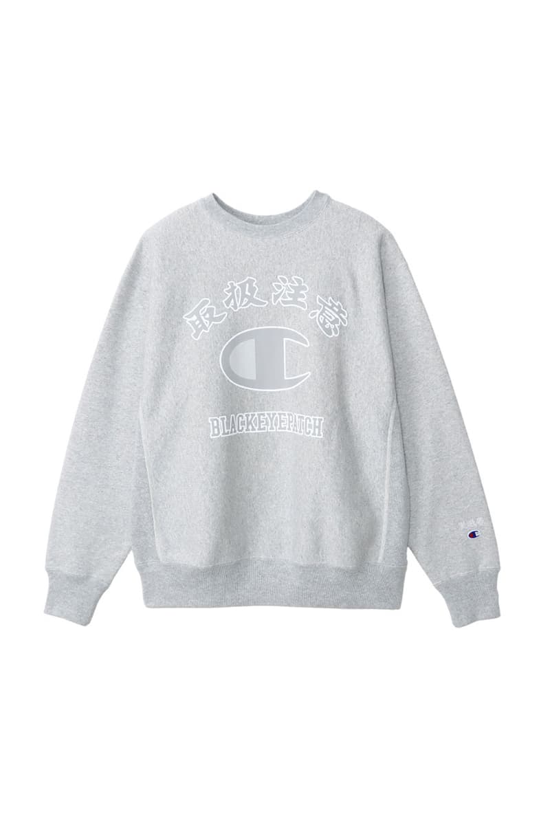 チャンピオン x ブラックアイパッチが第2弾となるコラボコレクションをリリース champion blackeyepatch second collabo collection release info