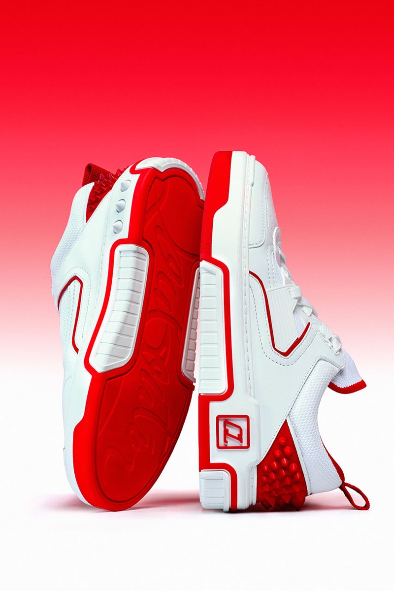 クリスチャンルブタンが1990年代のバスケットボールシューズに着想した新作スニーカーを発売 christian louboutin spring summer 2024 mens collection new sneaker ASTROLOUBI
