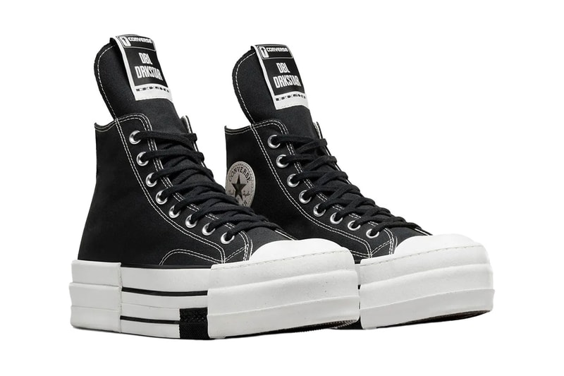 Converse Rick Owens DRKSHDW DBL DRKSTAR Chuck 70 Release Info