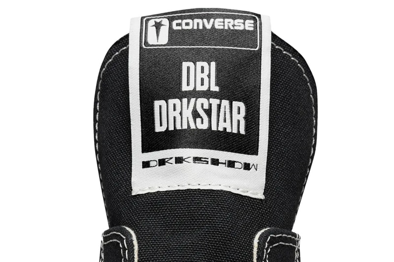 Converse Rick Owens DRKSHDW DBL DRKSTAR Chuck 70 Release Info