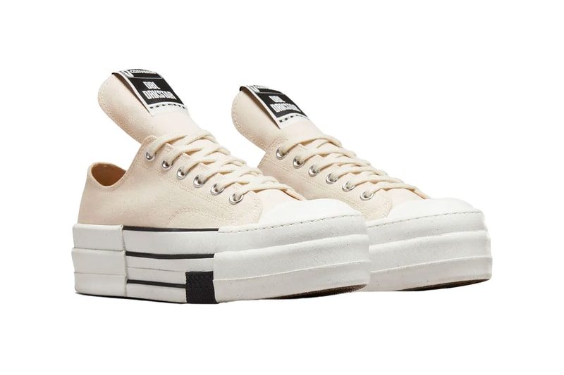 Converse Rick Owens DRKSHDW DBL DRKSTAR Chuck 70 Release Info