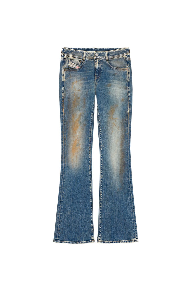 DIESEL ディーゼル 定価3.3万 プレミアムカジュアル デニムパッチ 裏起毛 クルーネック 長袖 スウェット プルオーバー XL ▲060▼k1125_13 DIESEL ディーゼル 定価3.3万 プレミアムカジュアル デニムパッチ 裏