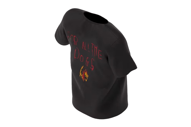 ドレイクが最新アルバム『フォーオールザドッグ』のアートワークをあしらったTシャツを発売 Drake Drops 'For All the Dogs' Merch T-Shirt drakerelated tour adonis album cover