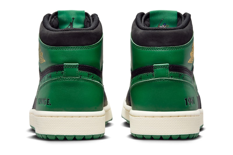 最新コラボモデルとなるイーストサイド ゴルフ x エア ジョーダン 1 ハイ ゴルフ 1961が登場 eastside golf air jordan 1 1961 green black release date info store list buying guide photos price 