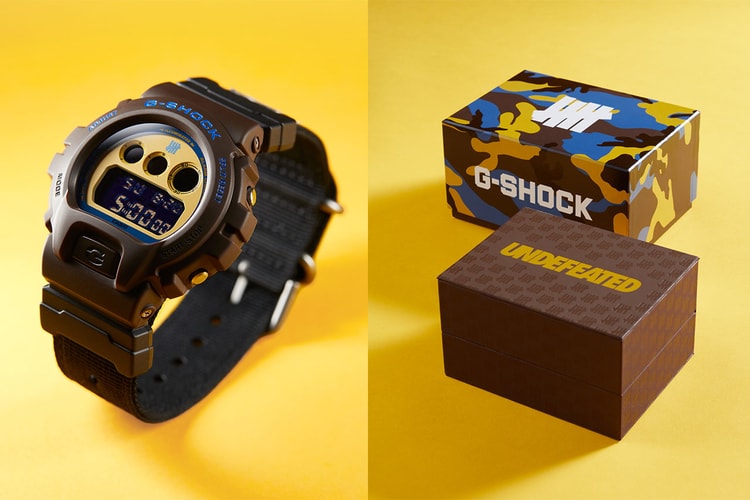 G-SHOCK から40周年を記念した UNDEFEATED とのコラボウォッチが登場