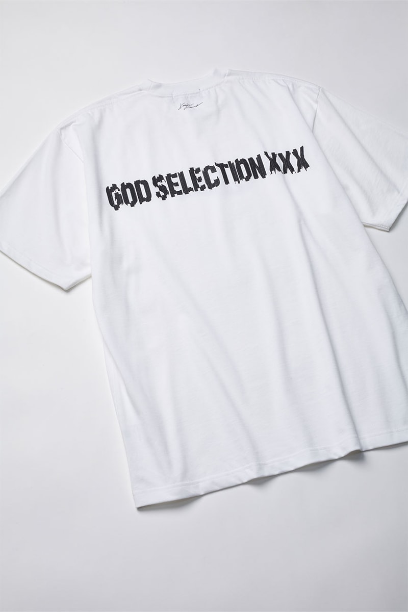 ブランド10周年を迎えた GOD SELECTION XXX が河村康輔とのコラボTシャツを発売