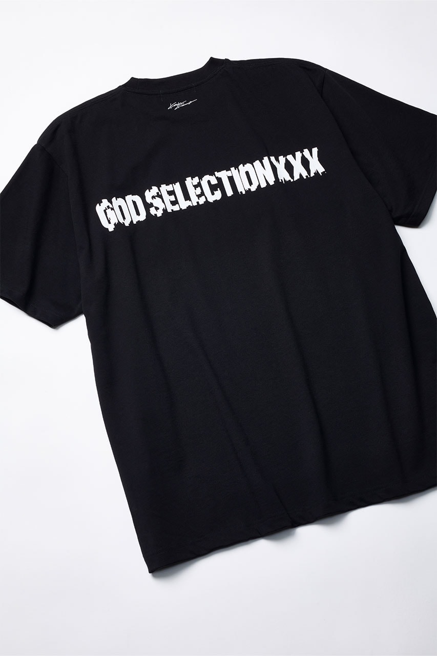ブランド10周年を迎えた GOD SELECTION XXX が河村康輔とのコラボTシャツを発売