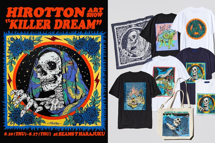 英ロンドンで大盛況を博した HIROTTON アートショーの凱旋展がビームスT 原宿にて開催