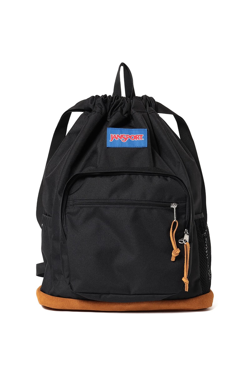 ジャンスポーツからビームス別注としてナップザック仕様のバックパックが登場 beams exclusive right pack JanSport Pack and Go release info