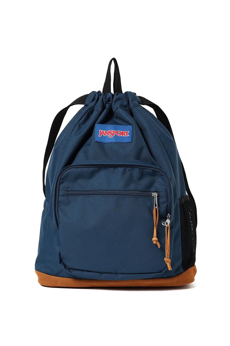 ジャンスポーツからビームス別注としてナップザック仕様のバックパックが登場 beams exclusive right pack JanSport Pack and Go release info