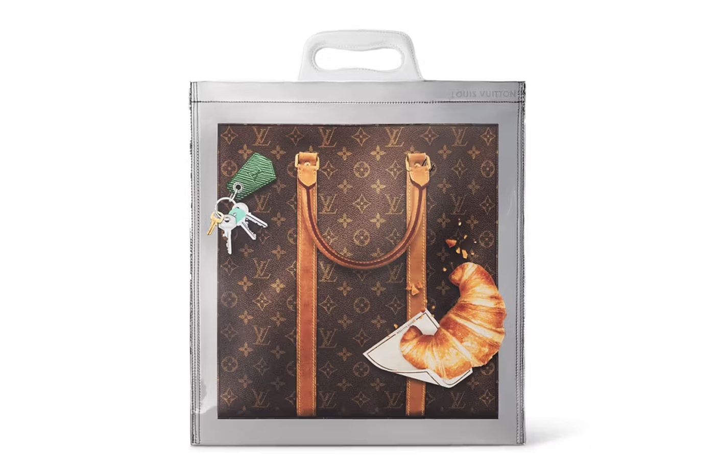 ルイヴィトンのアイコンを超写実的に描いた保冷バッグ風バッグが発売 Louis Vuitton's New Freezer Bags Cosplay as Heritage Items Handle Soft Trunk Sac Plat Price Release Info