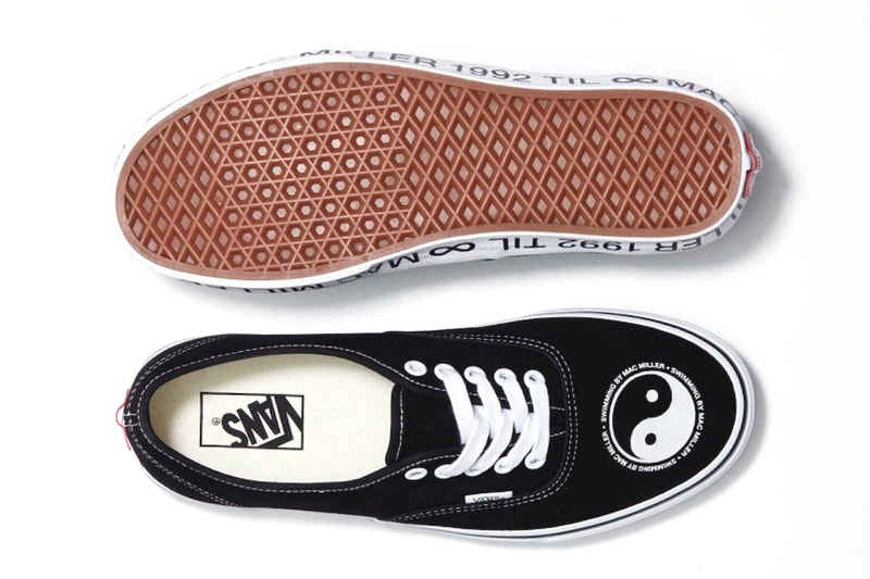 ヴァンズがマックミラーの生前最後のアルバム『Swimming』のリリース5周年を祝したモデルを発売 Mac Miller Vans Authentic Swimming Release Info