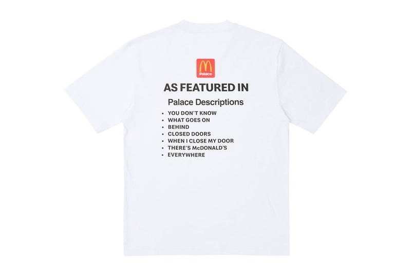 マクドナルドxパレススケートボードによるコラボレーションの全貌が解禁 Palace Skateboards UK London Streetwear McDonald's As Featured In Clothing Fast Food Restaurant Fashion Clothing Style