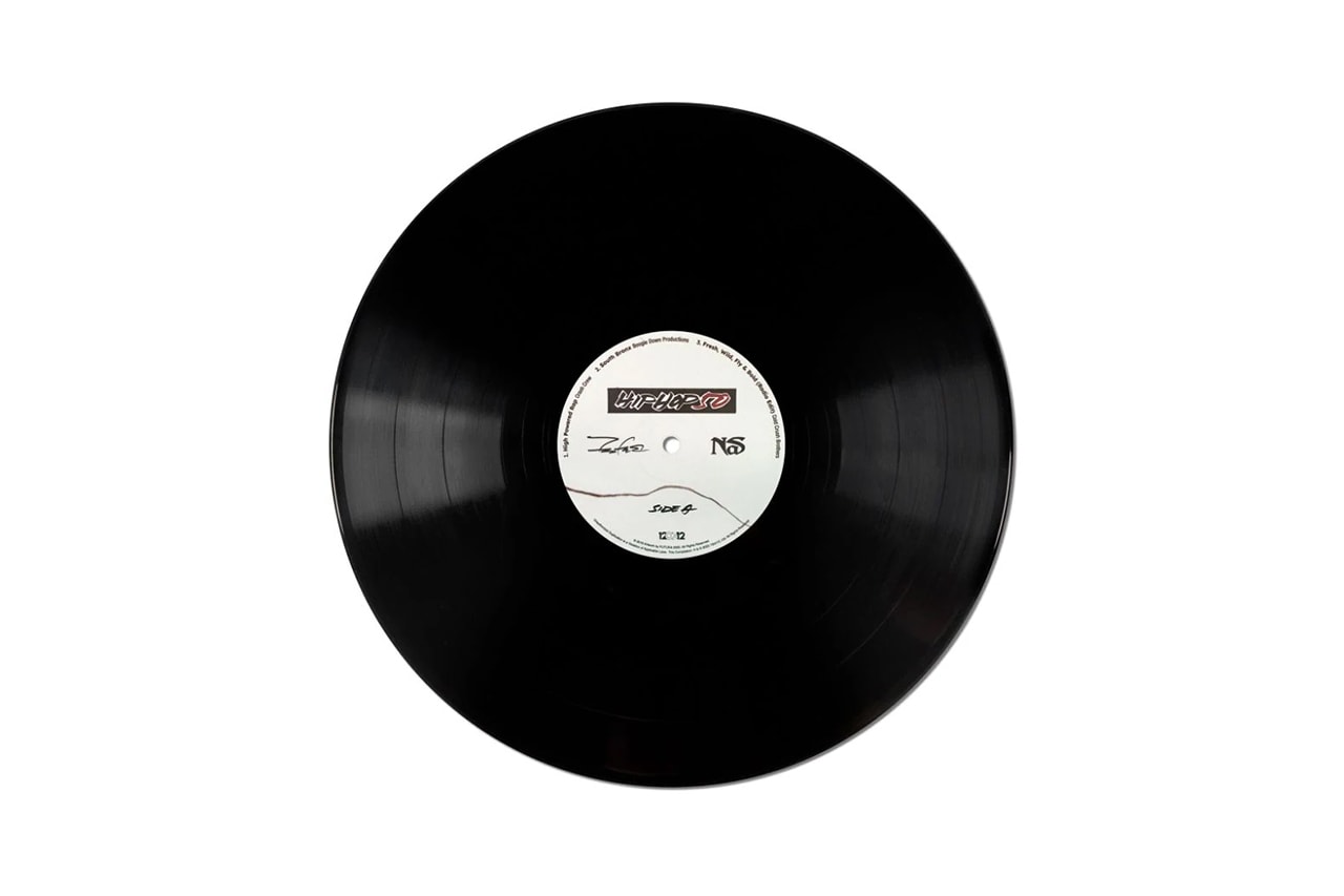 ナズ x フューチュラによるヒップホップ誕生50周年記念レコードが登場 Nas x Futura x hip hop 50 vinyl release info