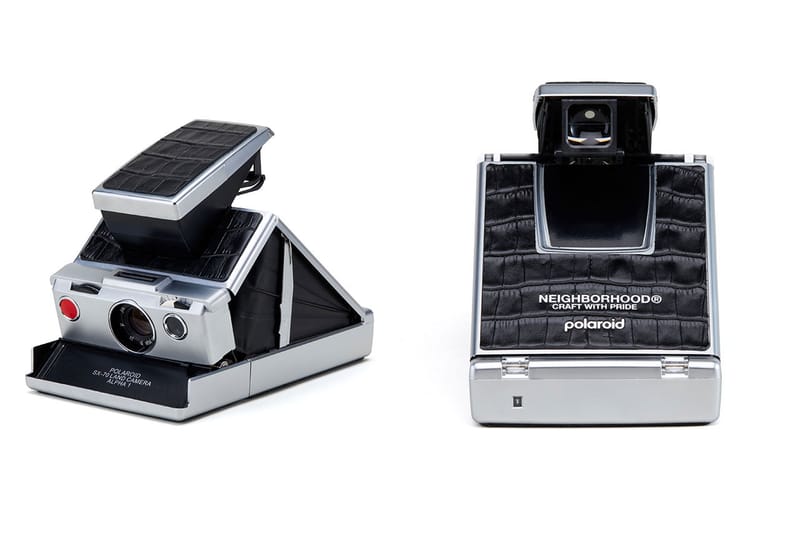 NEIGHBORHOOD が Polaroid の名機 SX-70 の別注モデルを発売