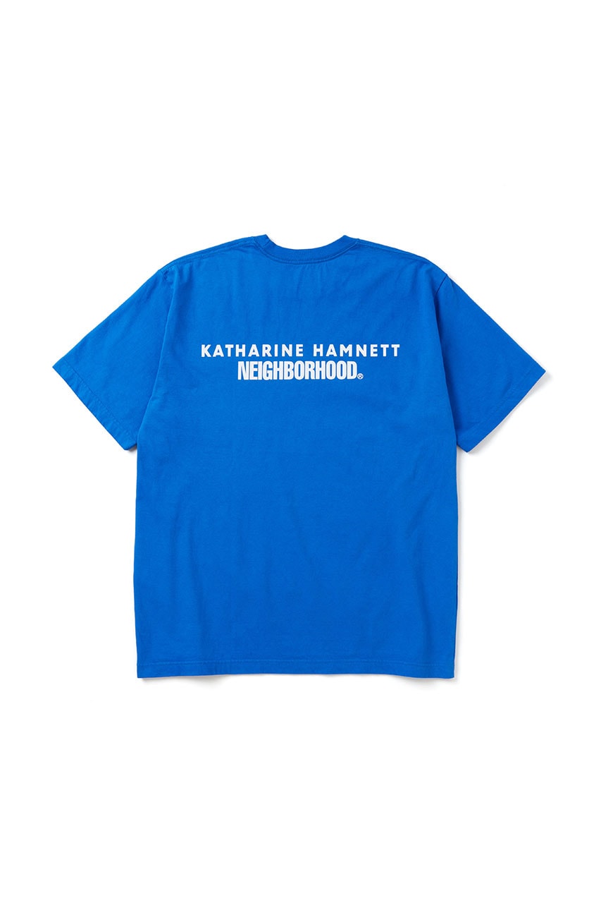 NEIGHBORHOOD x Katharine Hamnett がメッセージ性の高い T シャツコレクションを発表