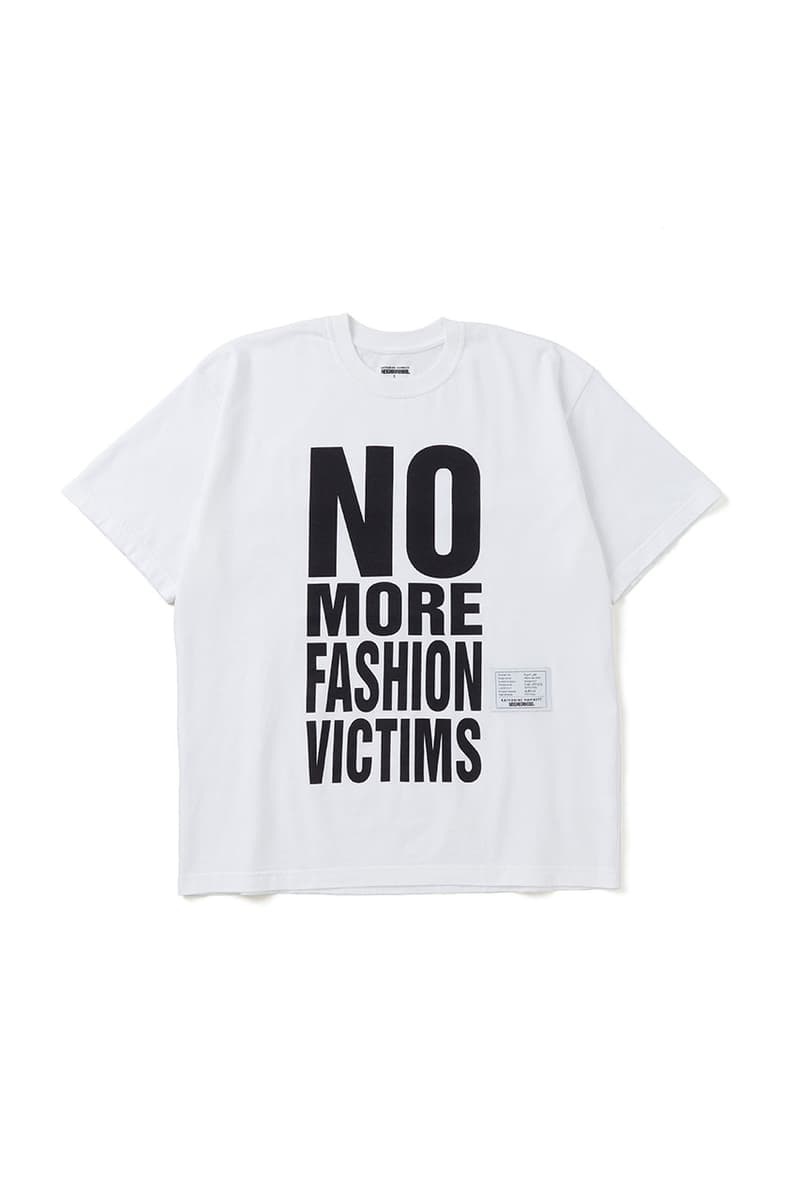 NEIGHBORHOOD x Katharine Hamnett がメッセージ性の高い T シャツコレクションを発表