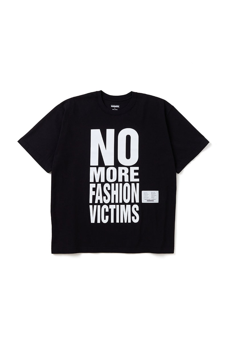 NEIGHBORHOOD x Katharine Hamnett がメッセージ性の高い T シャツコレクションを発表