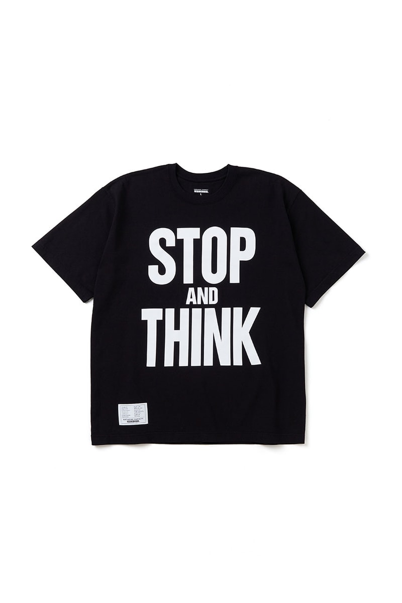 NEIGHBORHOOD x Katharine Hamnett がメッセージ性の高い T シャツコレクションを発表