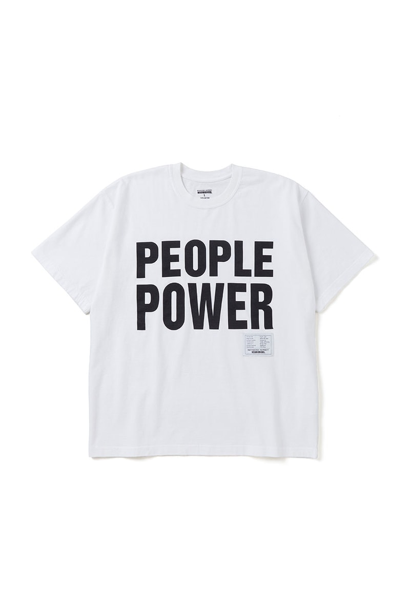 NEIGHBORHOOD x Katharine Hamnett がメッセージ性の高い T シャツコレクションを発表